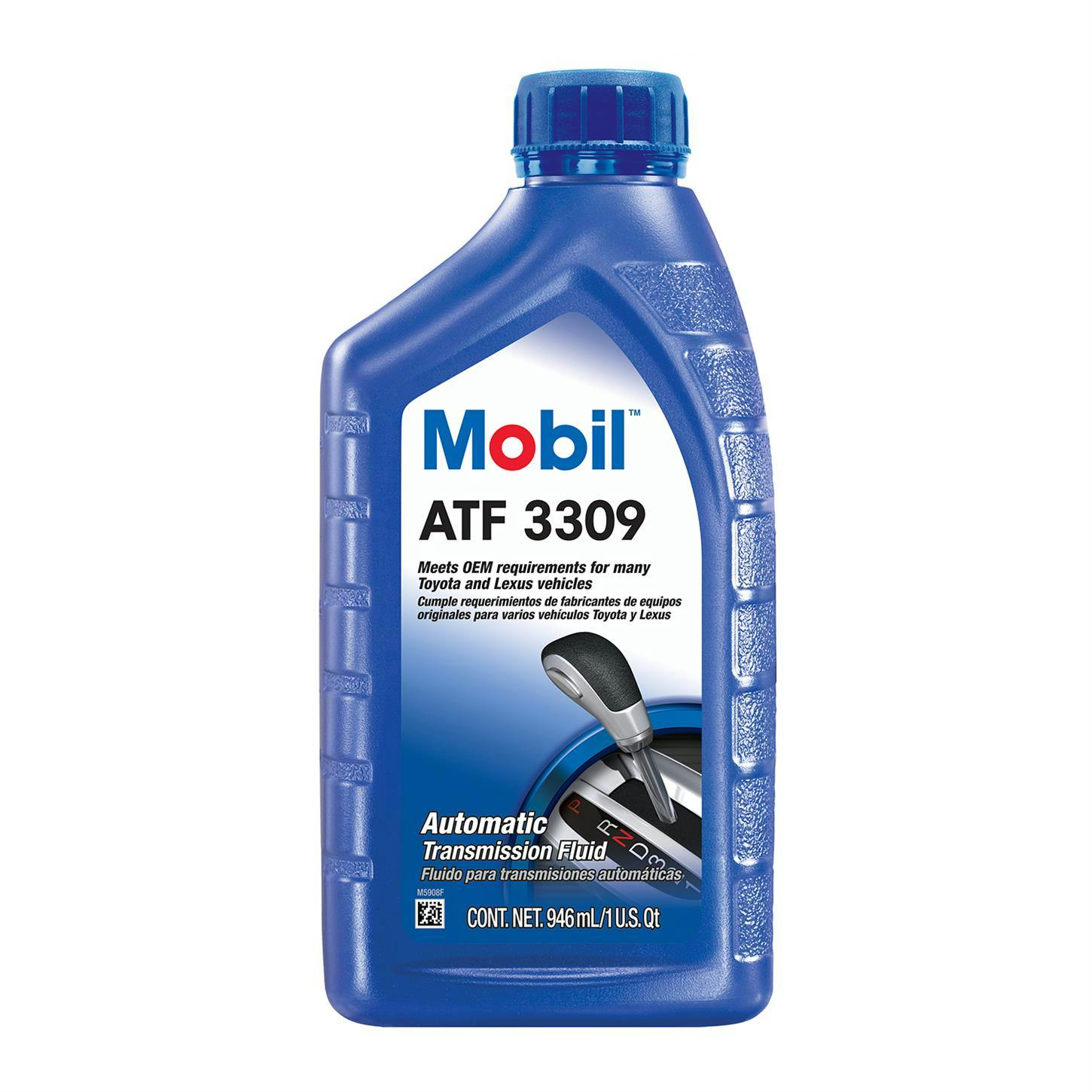 Mobil 3309 Automatic Transmission Fluid, 1 Quart, Case of 6