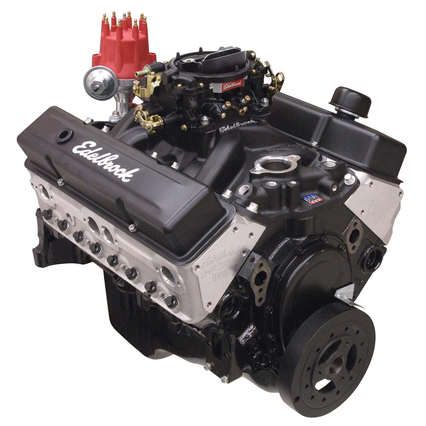 Edelbrock 45083 Crate E-Street Carbureted 9.0:1 Performance Engine
