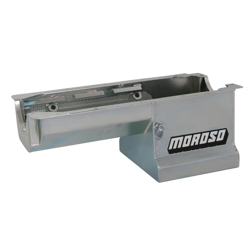 Moroso Dart/Rocket Small Block (May Require Cross-Member Mod) Wet Sump 7qt 8.25in Steel Oil Pan main image 1