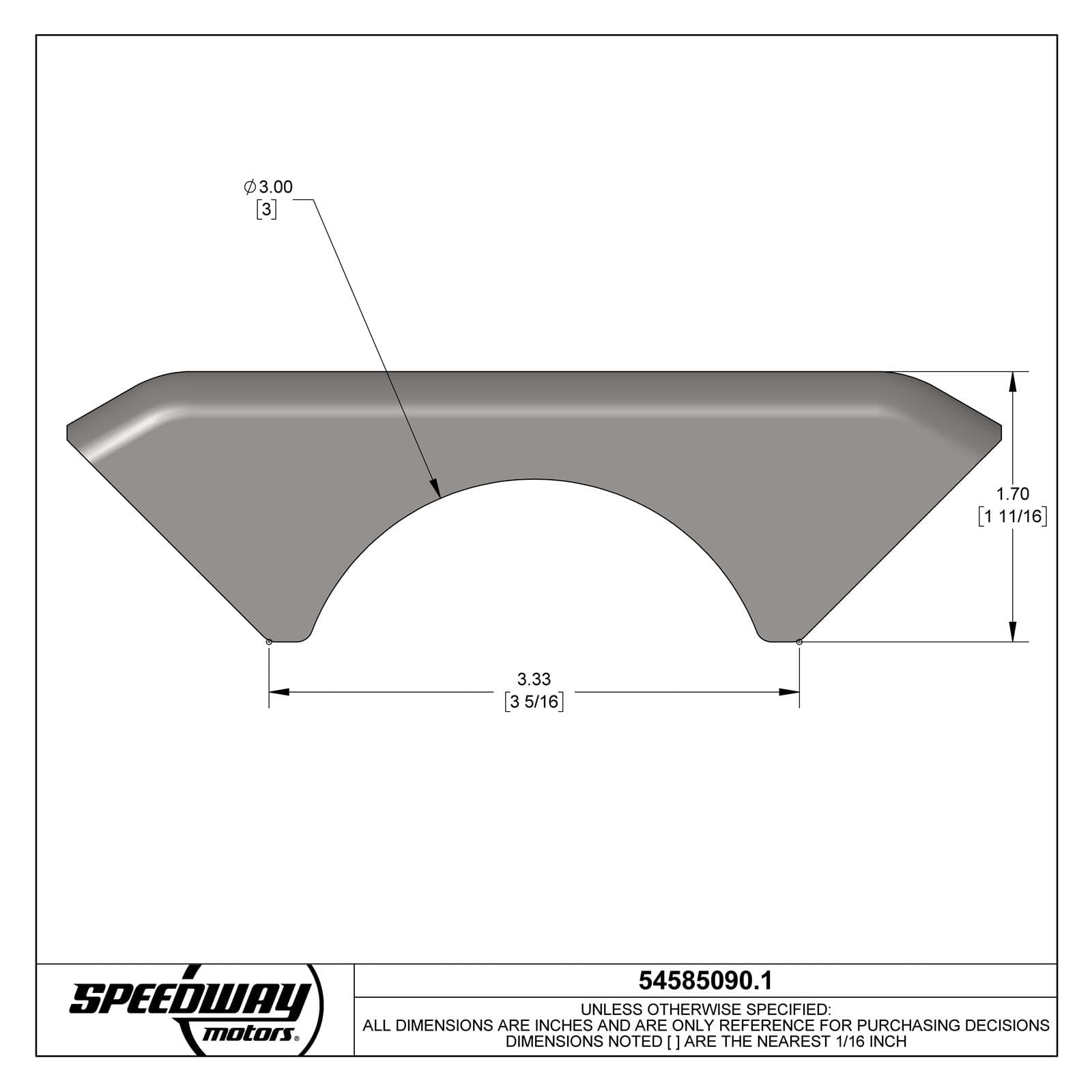 Weld On Leaf Spring Pad, Perch, 3 Inch Axle Tube, Pair