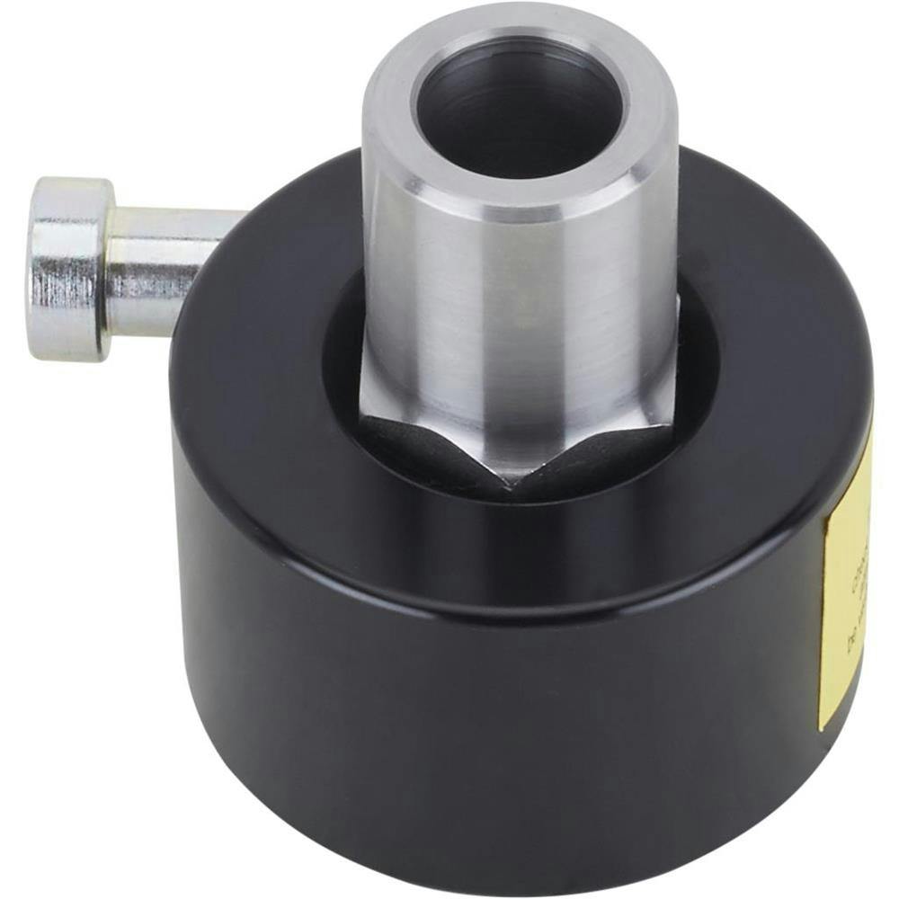 Aluminum Quick Release Steering Wheel Hub, Hex, 5/8 Inch, Black