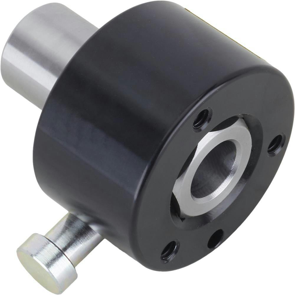 Aluminum Quick Release Steering Wheel Hub, Hex, 5/8 Inch, Black
