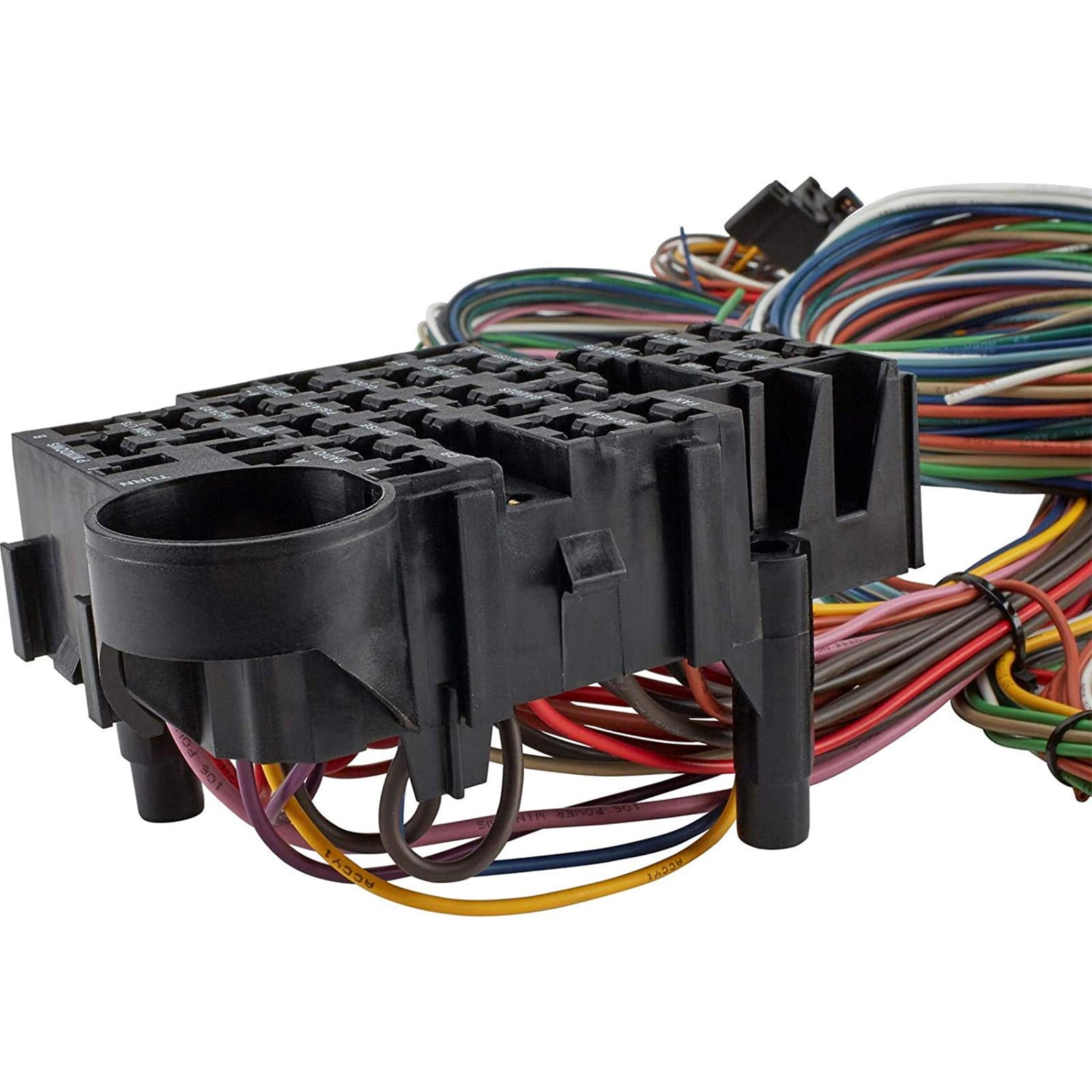 22-Circuit Universal Automotive Aftermarket Wiring Harness Kit