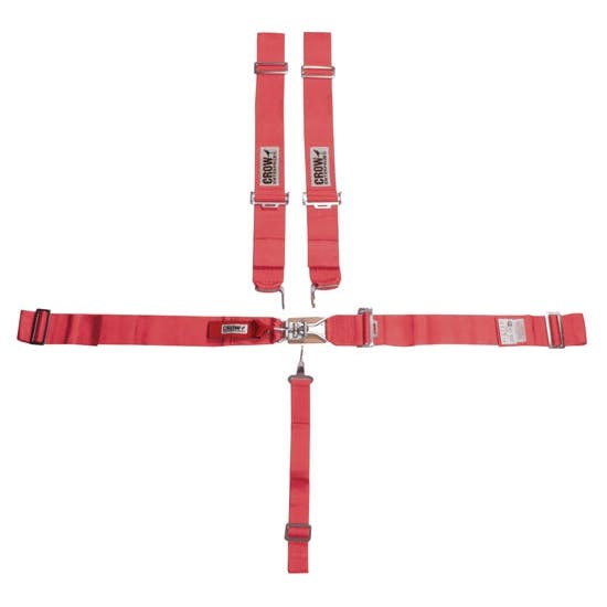 Crow Sprint/Midget 5-Point Wrap-Around Racing Harness