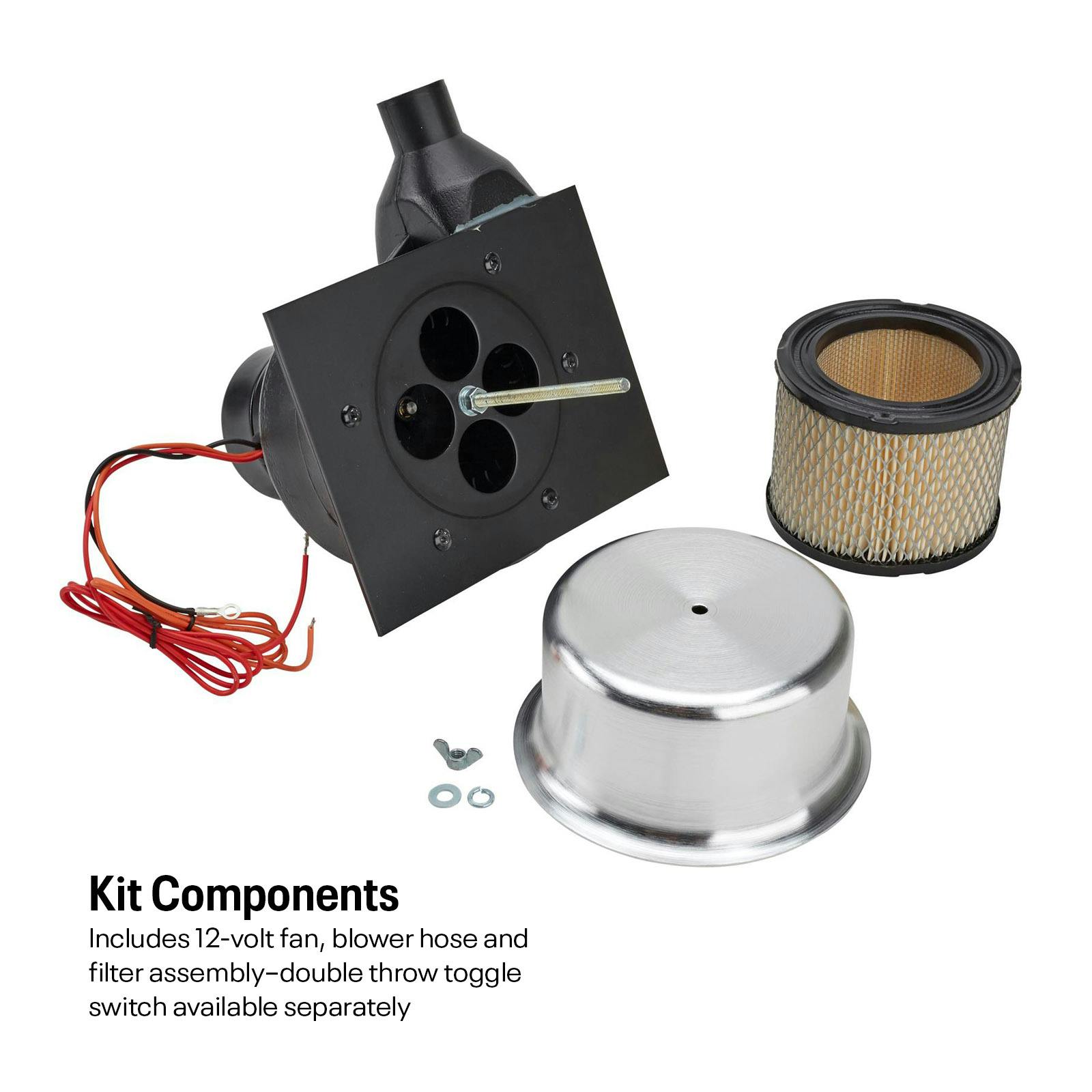 Tru-Air Racing Helmet Forced Air System with Pump Blower