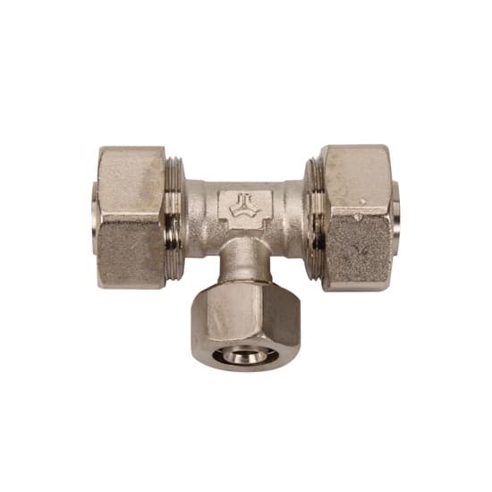 RapidAir M8014 Maxline Air Hose Tee Fitting, 3/4 Inch x 1/2 Inch Tee