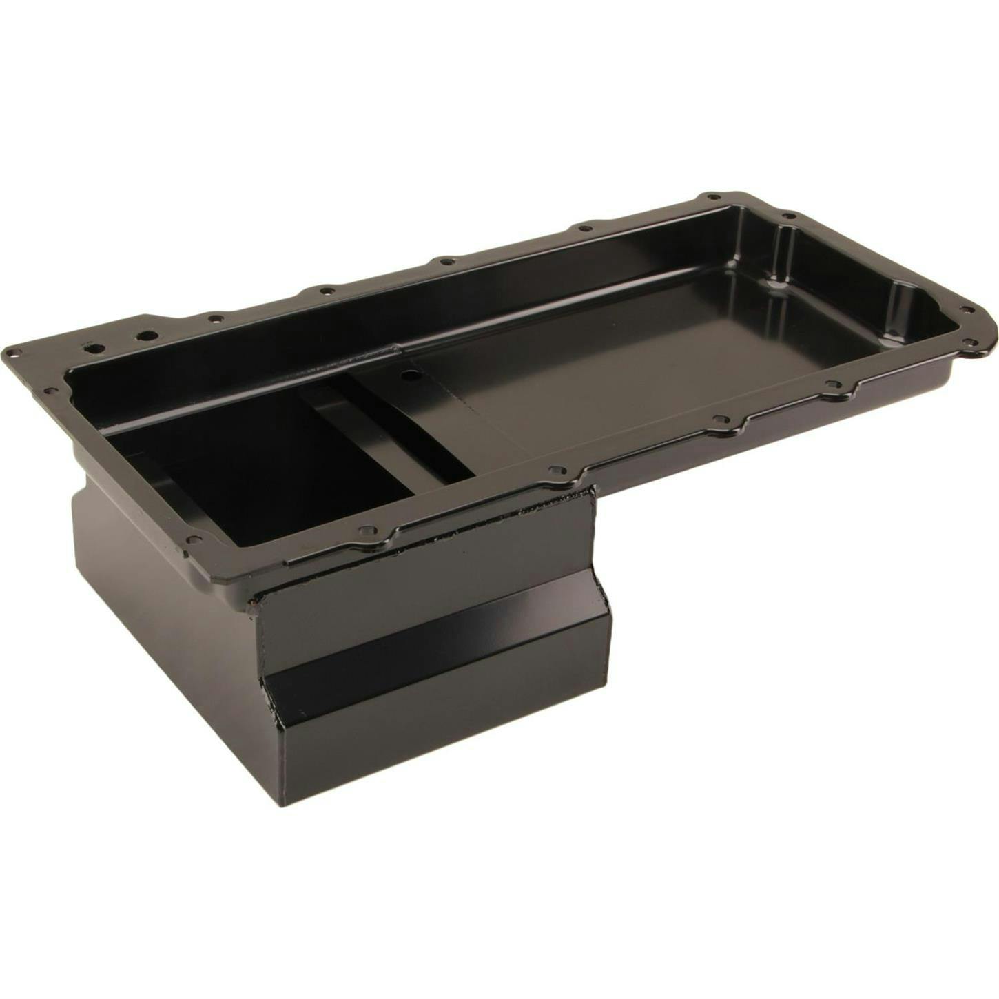 LS Engine Swap Conversion Low Profile Oil Pan Kit, Black, 10 AN