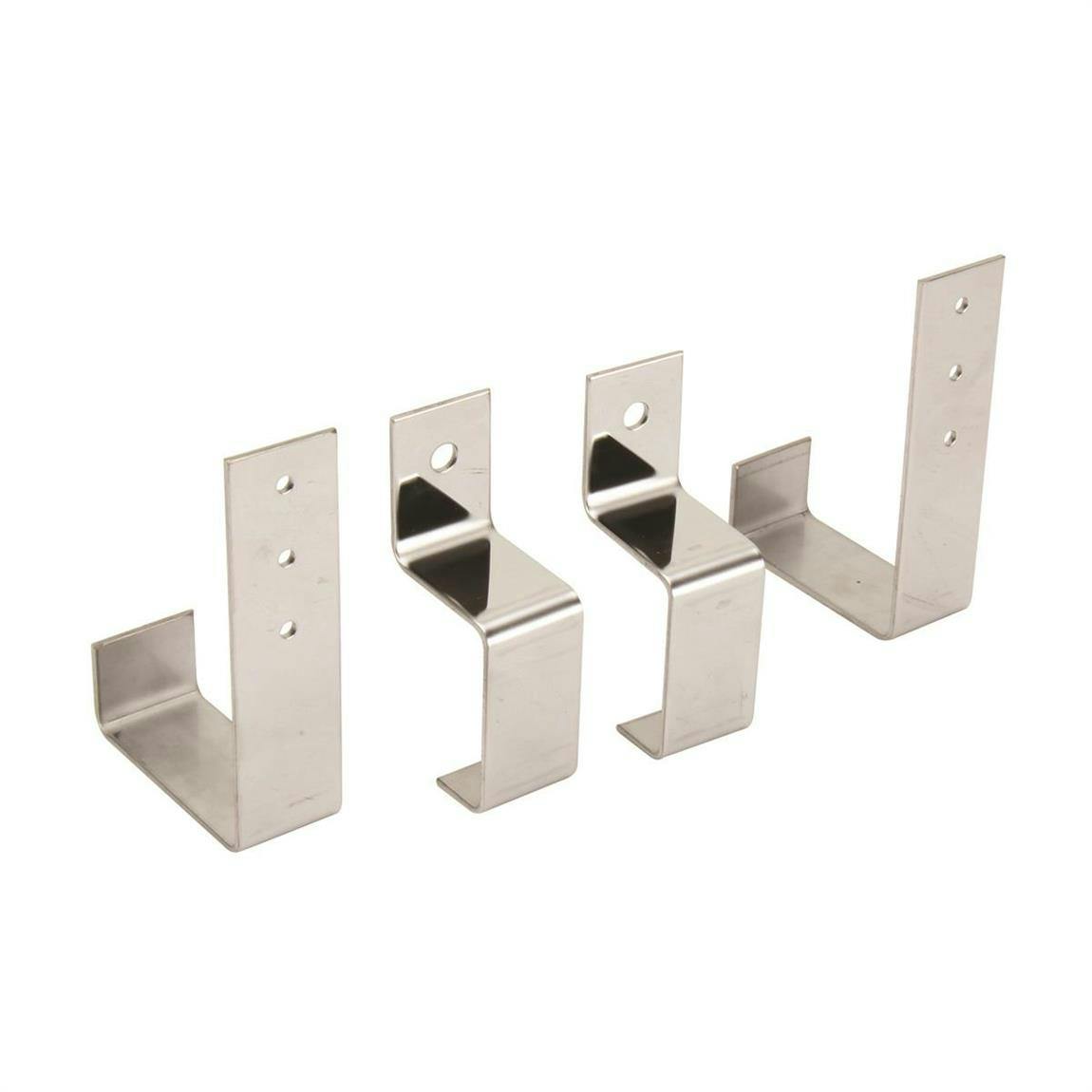 Aluminum Radiator Mounting Bracket With Pads Kit