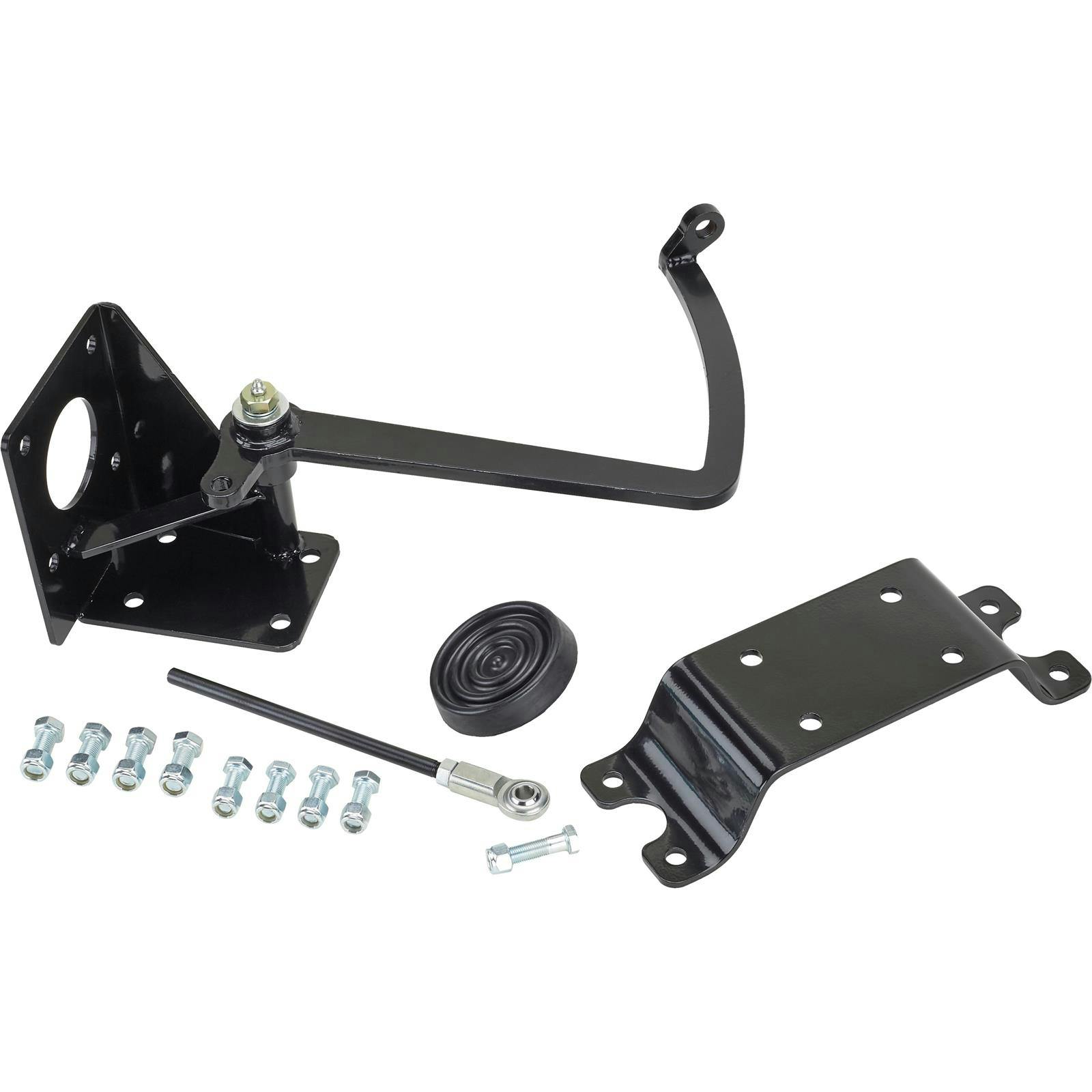 Black Universal Brake Pedal/Master Cylinder Frame Bracket