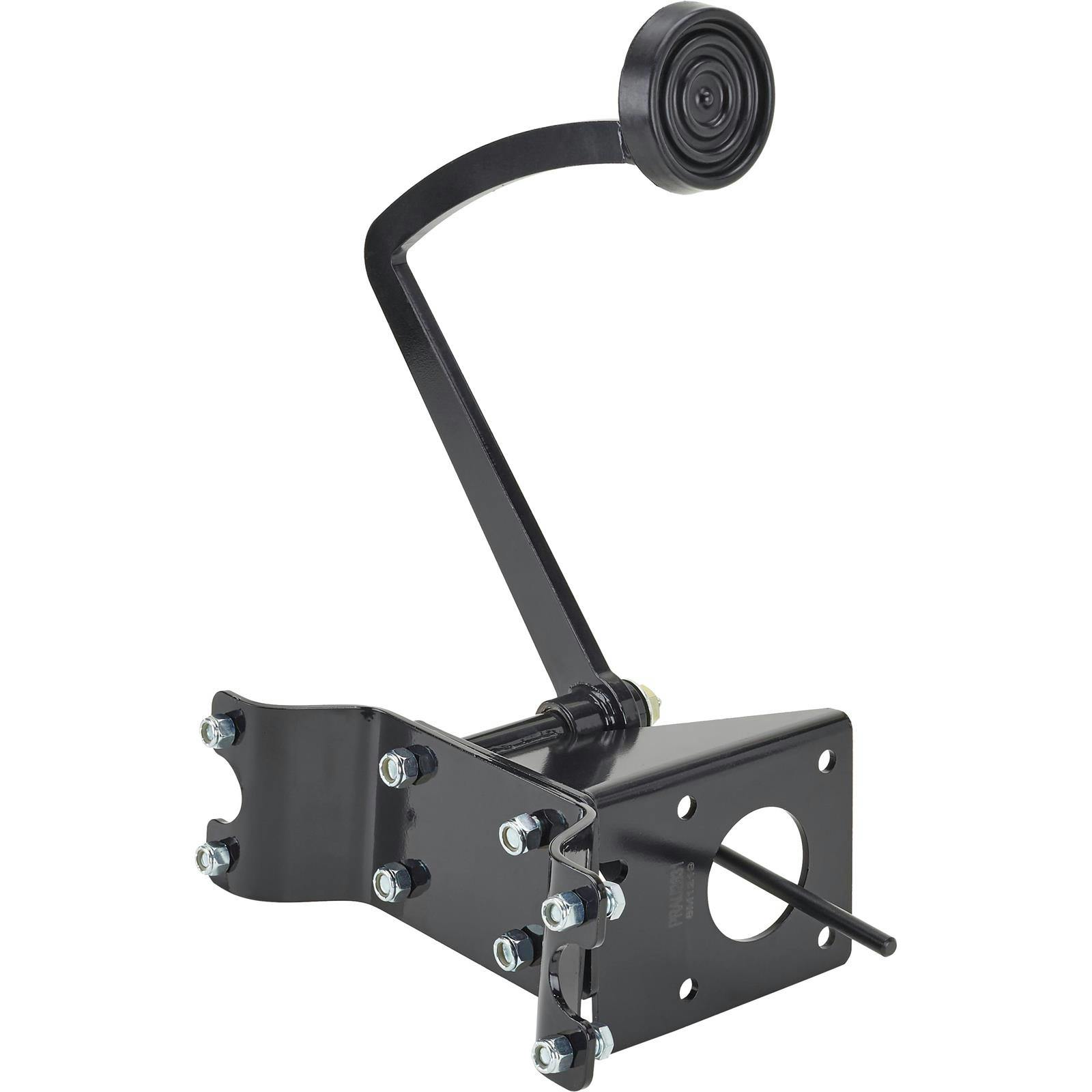 Black Universal Brake Pedal/Master Cylinder Frame Bracket