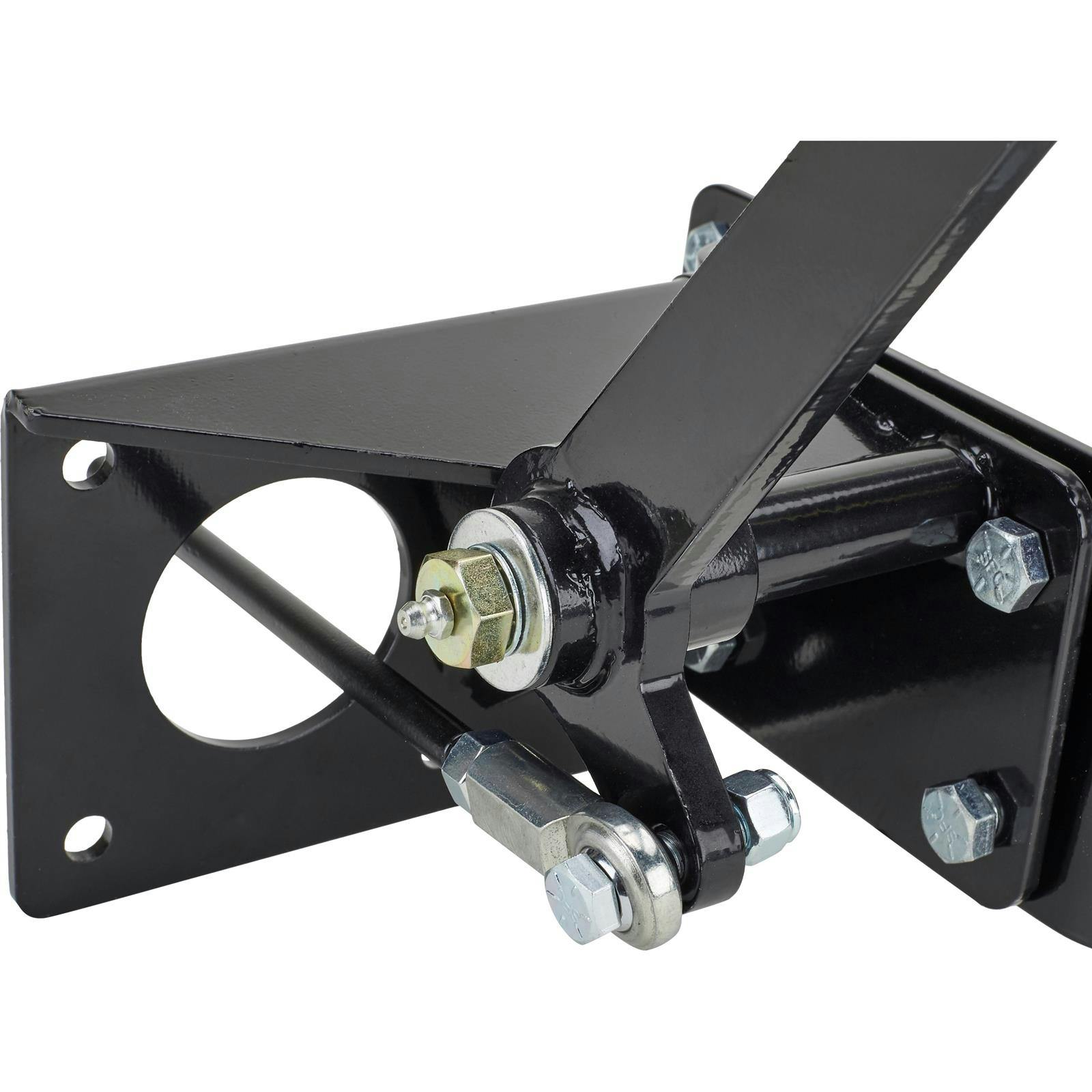 Black Universal Brake Pedal/Master Cylinder Frame Bracket