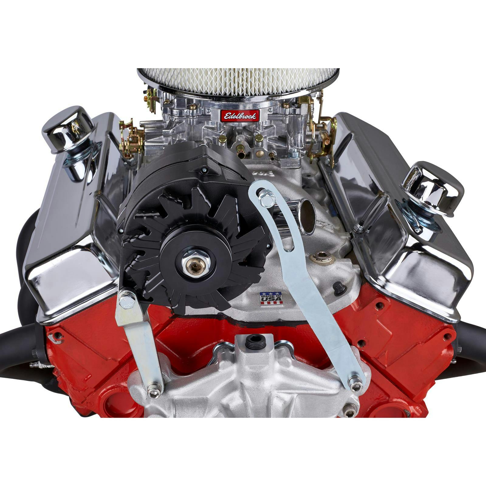 Small Block Chevy Upper Alternator Bracket, Plain