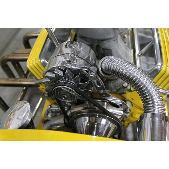 Small Block Chevy Upper Alternator Bracket, Plain