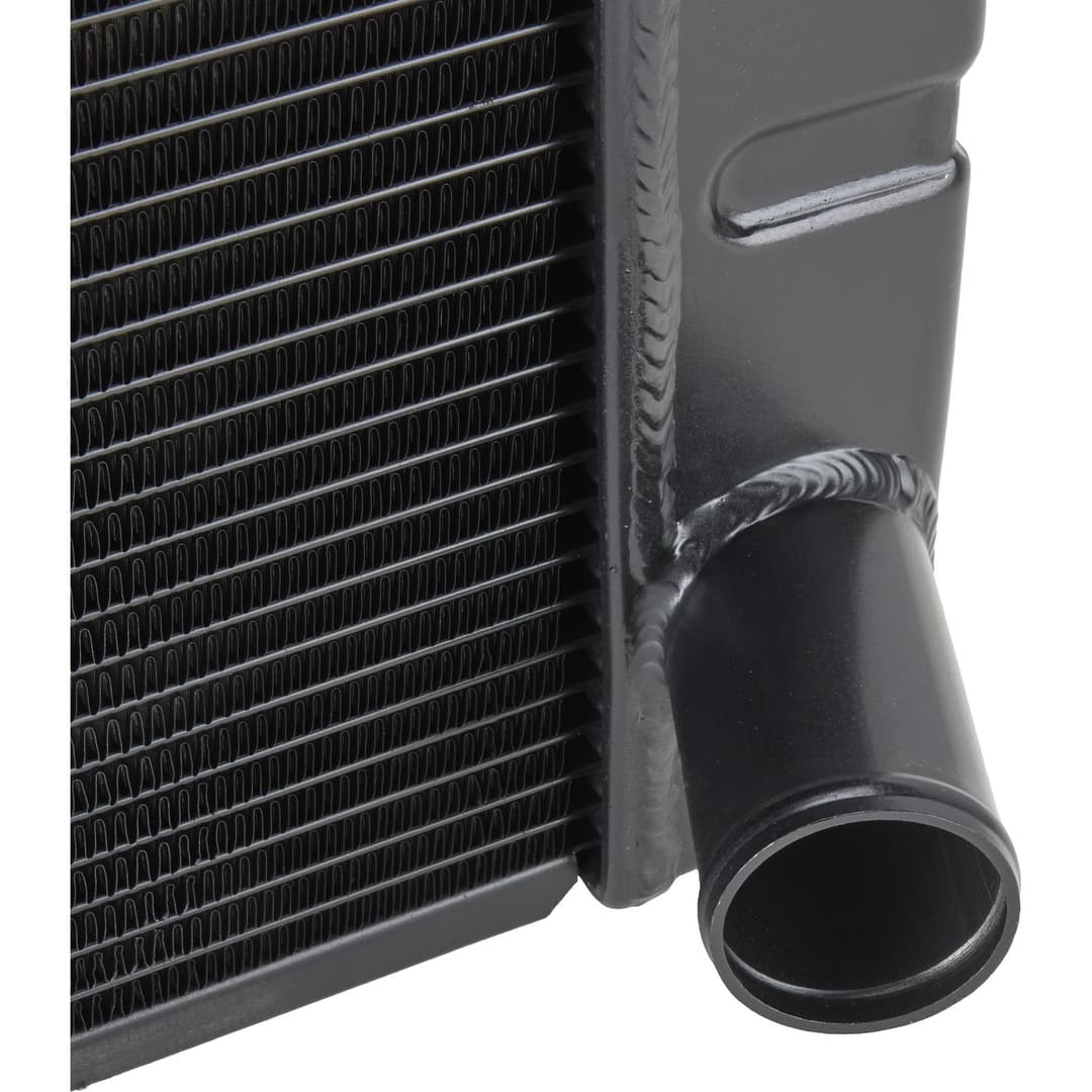Speedway Chevy SBC/BBC Aluminum Radiators, Universal Fit, Black