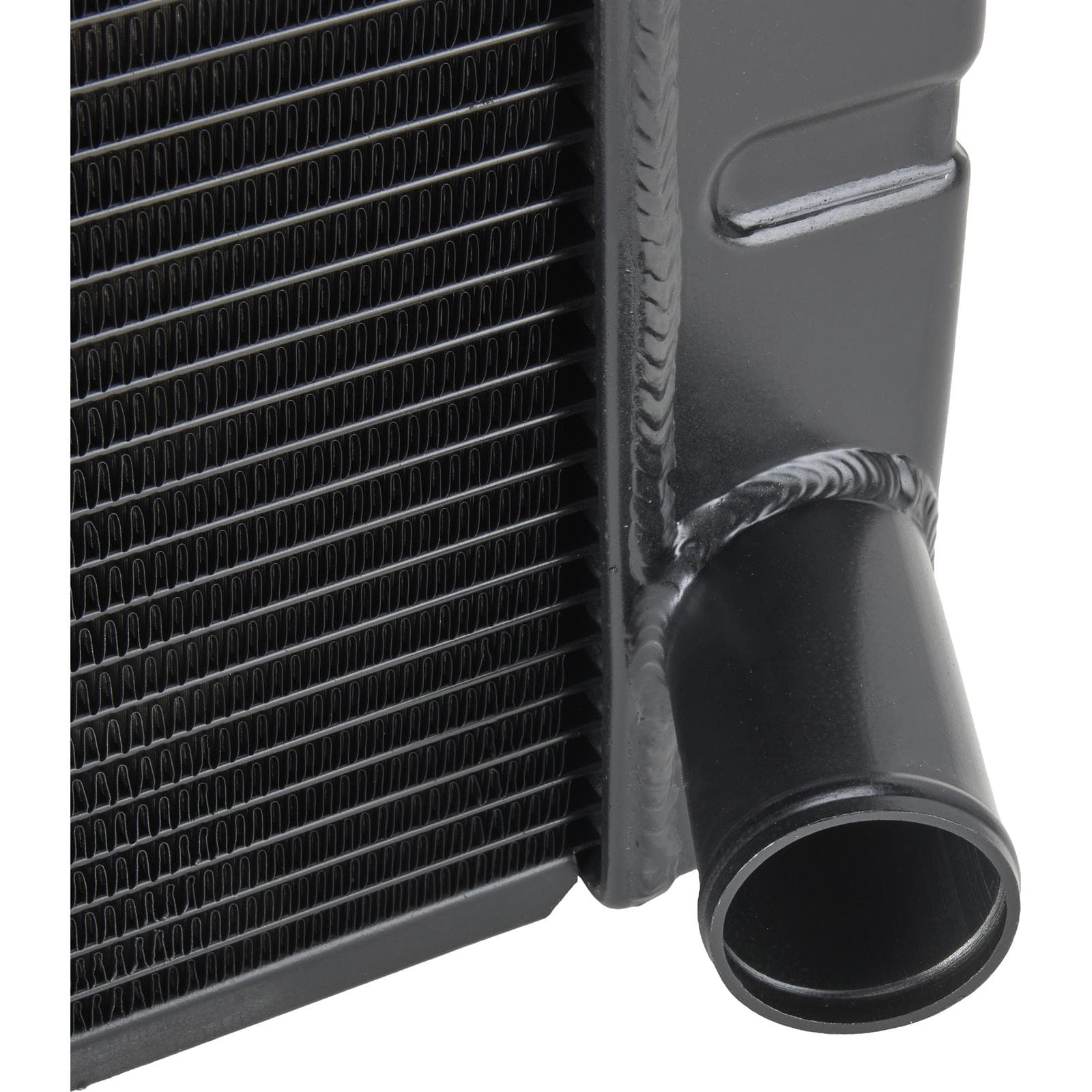 Speedway Chevy SBC/BBC Aluminum Radiators, Universal Fit, Black