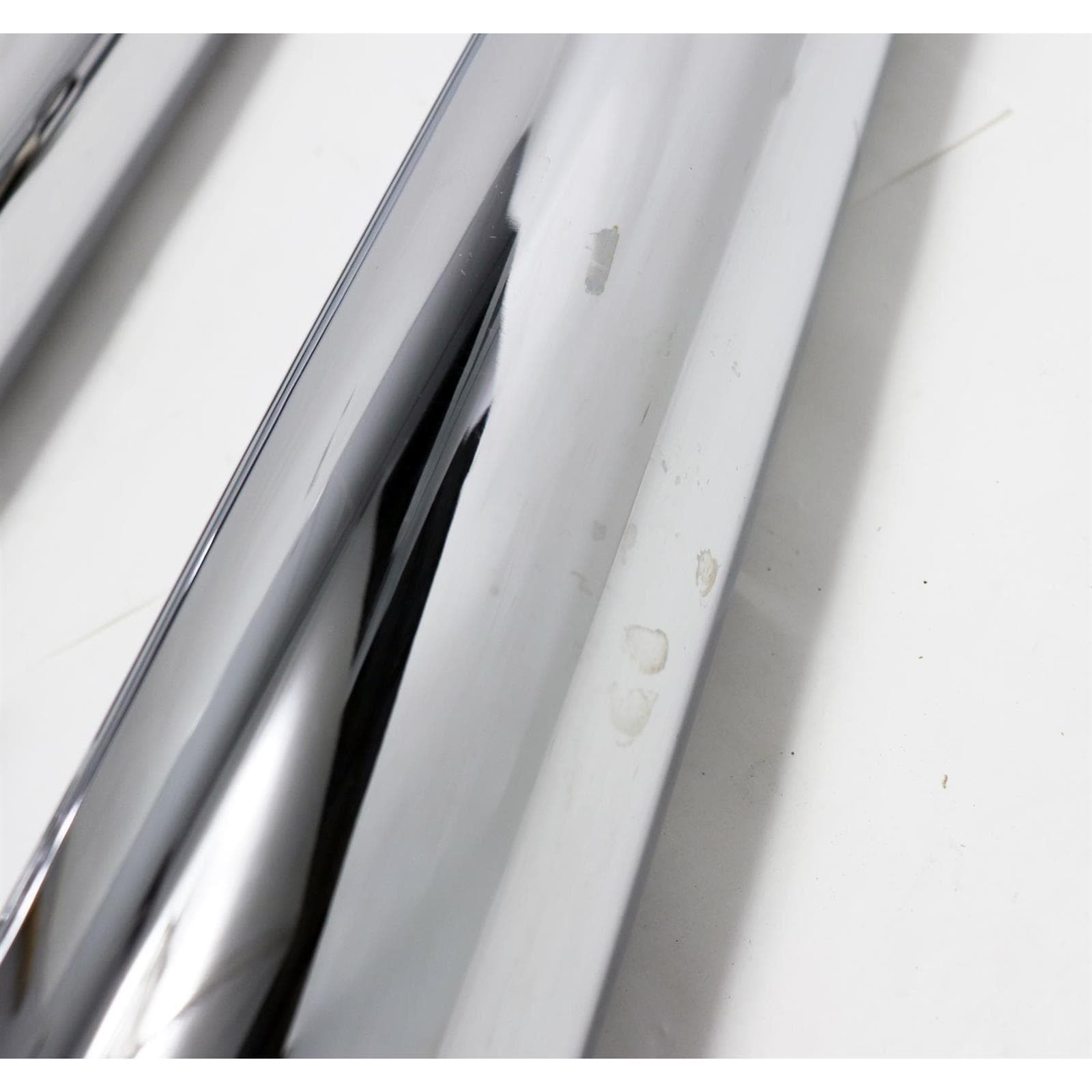 Doug's Headers D930-C Side Pipes, Corvette, Sidemount, Chrome