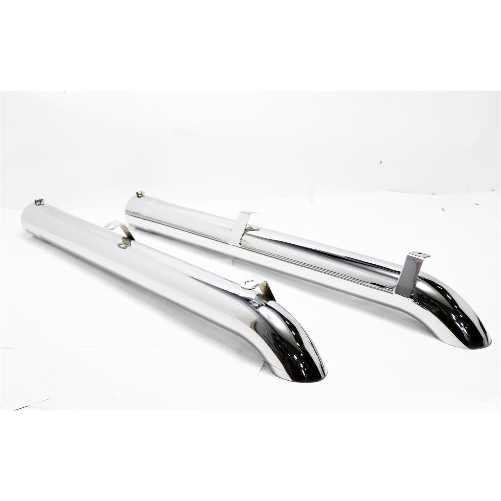 Doug's Headers D930-C Side Pipes, Corvette, Sidemount, Chrome