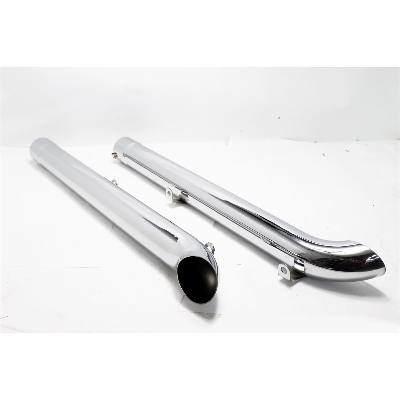 Doug's Headers D930-C Side Pipes, Corvette, Sidemount, Chrome