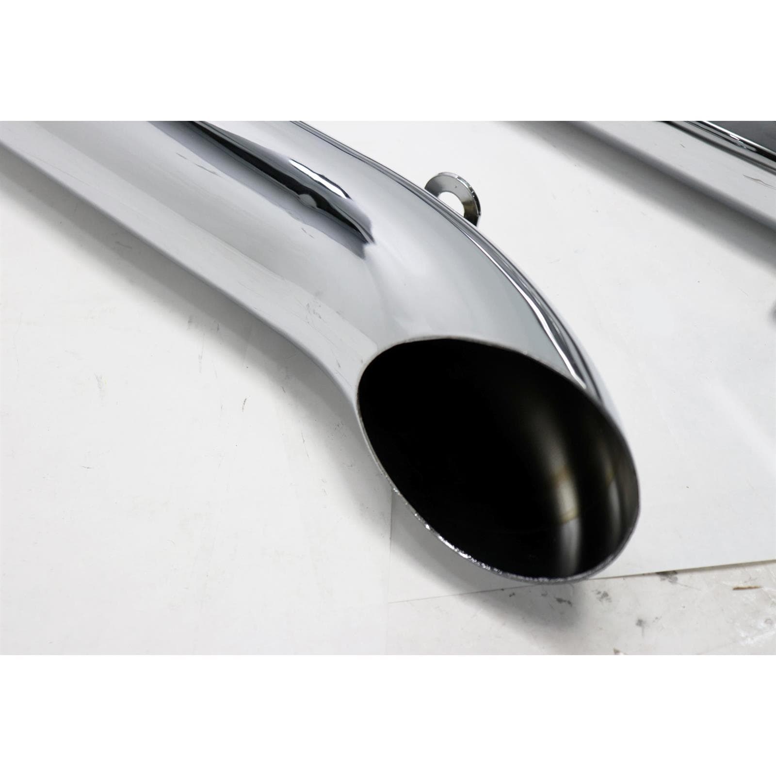Doug's Headers D930-C Side Pipes, Corvette, Sidemount, Chrome