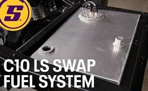 67-72 C10 LS Swap Fuel System: Under Bed Gas Tank Relocation