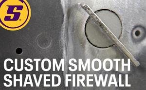 Smoothing a Firewall: Build a Custom Shaved Engine Bay