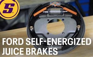 Early Ford Self-Energizing Hydraulic Brakes