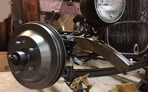 New Hubs for a Traditional-Style Hot Rod