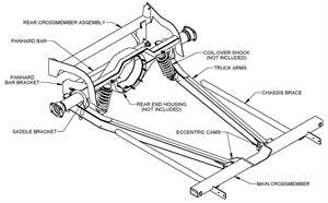 G-Comp Rear Suspension 70-81 Camaro