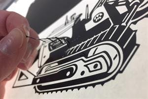 Pedal Car Vinyl Production