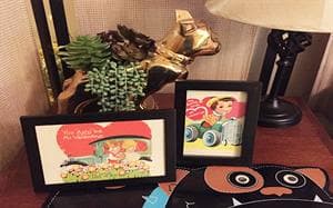 Vintage Valentine's Day Card Decorations