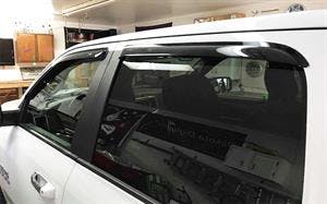 Installing AVS Side Window Deflectors on 2013 Dodge Ram 1500