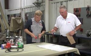 HushMat Adhesive Test