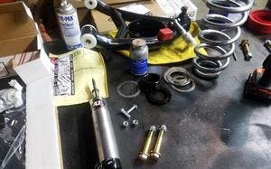 Prepping Control Arms for Coil-Overs - 1967 Chevelle