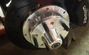Front Hub and Wheel Installation - 1967 Chevelle