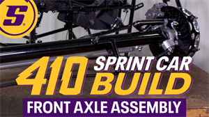 Front Axle Assembly - 410 Sprint Car Build
