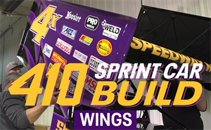 Wings Install - 410 Sprint Car Build