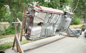 Floor Panel Replacement on a 1960's Classic