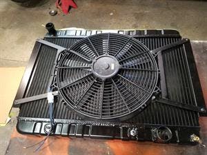 Mounting a Single Electric Fan - 1967 Chevelle