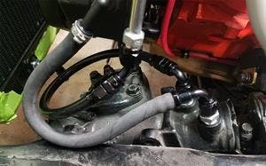 Upgrading Power Steering Pressure and Return Lines - 1967 Chevelle