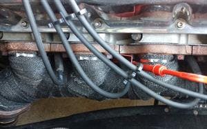 Wrapping Exhaust Manifolds to Reduce Under Hood Temps