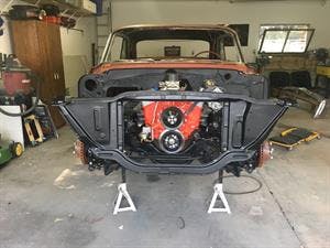 How to Restore Sheet Metal - Impala Core Support Repair