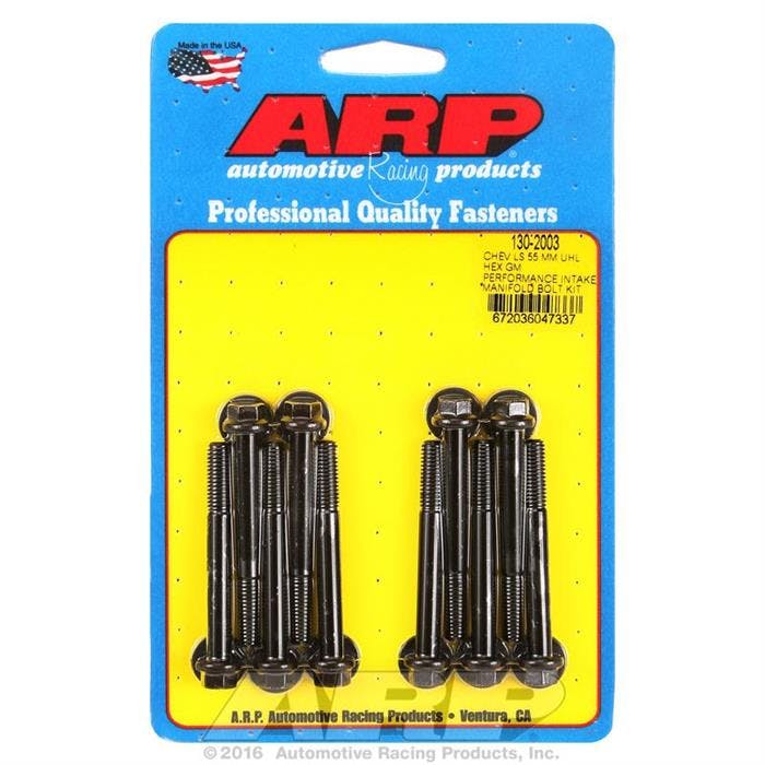 ARP 130-2003 Intake Manifold Bolt Kit, Chevy LS w/GM Perf Intake
