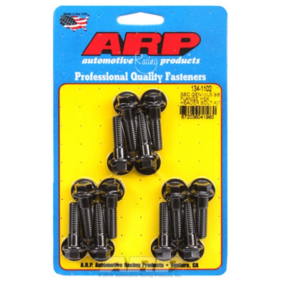 ARP 134-1102 Gen III/LS Series Header Bolts, 3/8 Inch Flange
