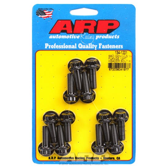 ARP 134-1201 Gen III/LS Series Header Bolts, 1/4 Inch Flange
