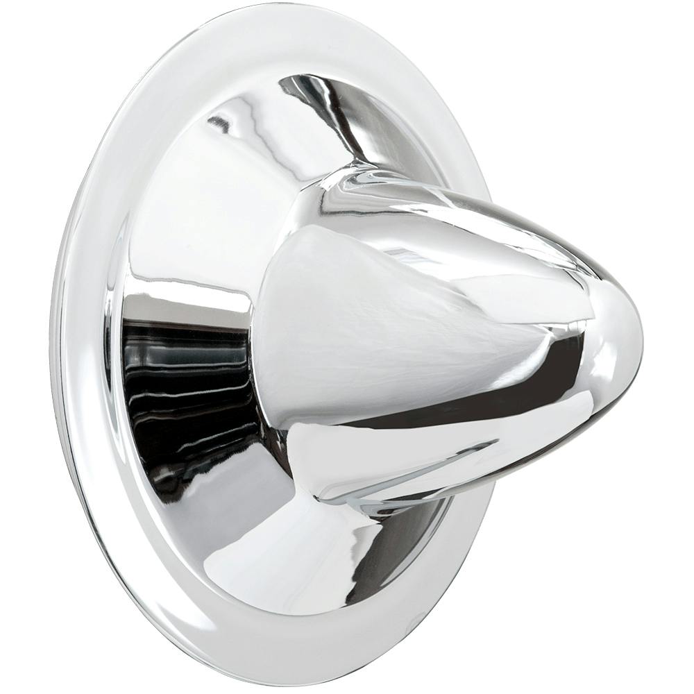 Wheel Vintiques 1025 Bullet Hub Cap, 5.5 In Tall/7 In ID, Chrome