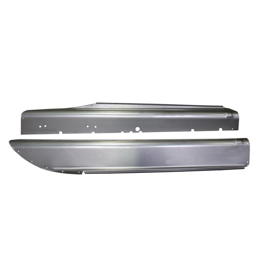 Brookville Roadster A-140A 1928-29 Steel Side Splash Aprons with Hump