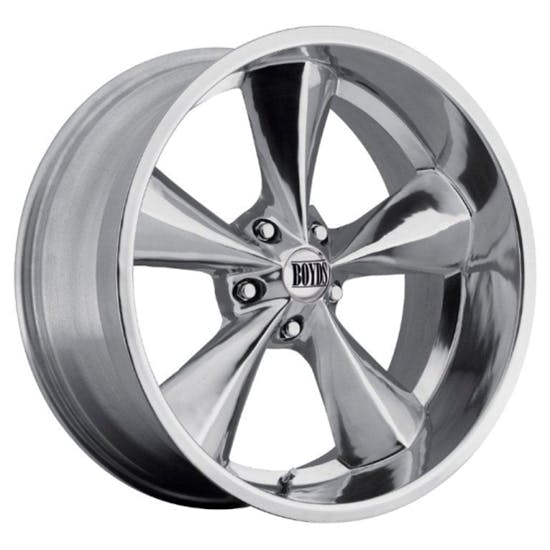 Boyd Coddington Wheels BC1-296550P 20x9 Polished Wheel, 5x4.5