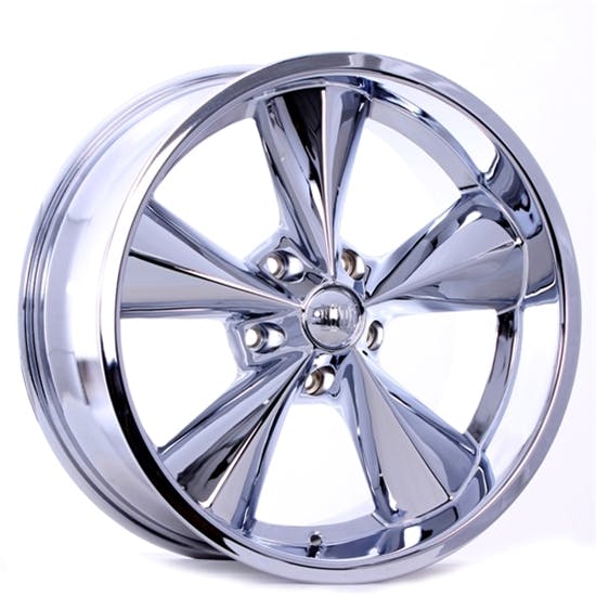 Boyd Coddington Wheels BC1-876140C 18x7 Chrome Wheel, 5x4-3/4