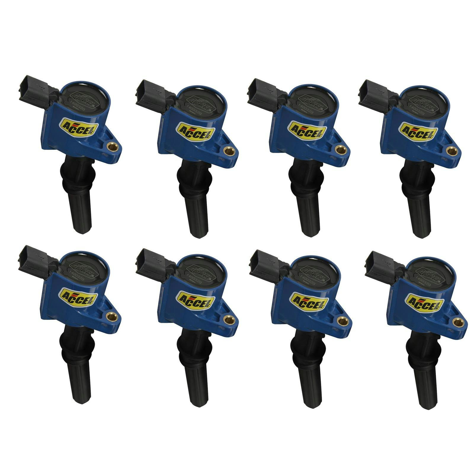 ACCEL 140032B-8 Ignition Coil, SuperCoil, Ford 2 Valve Modular Engine