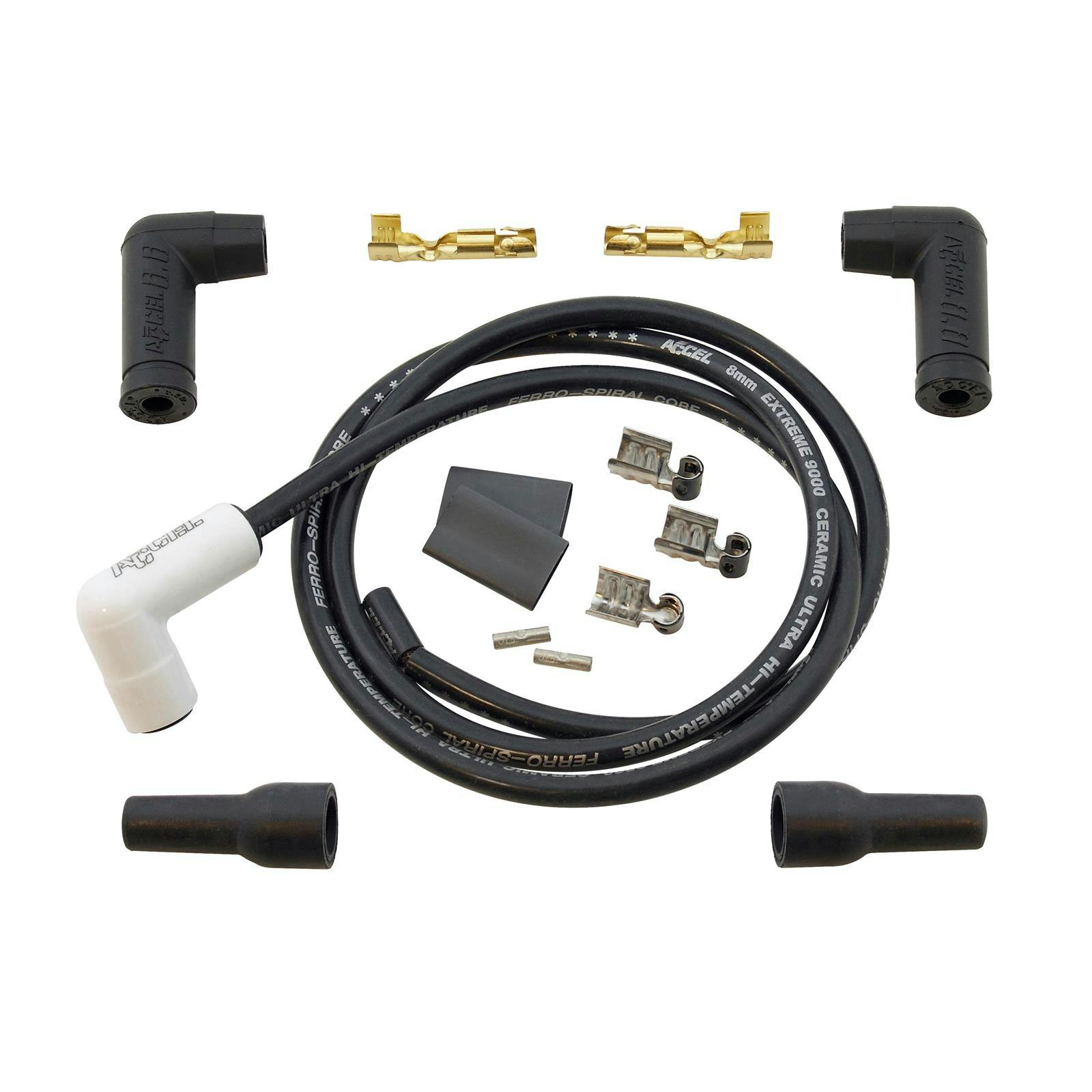 ACCEL 170901C Universal Ceramic Booted Single Wire Replacement Kit